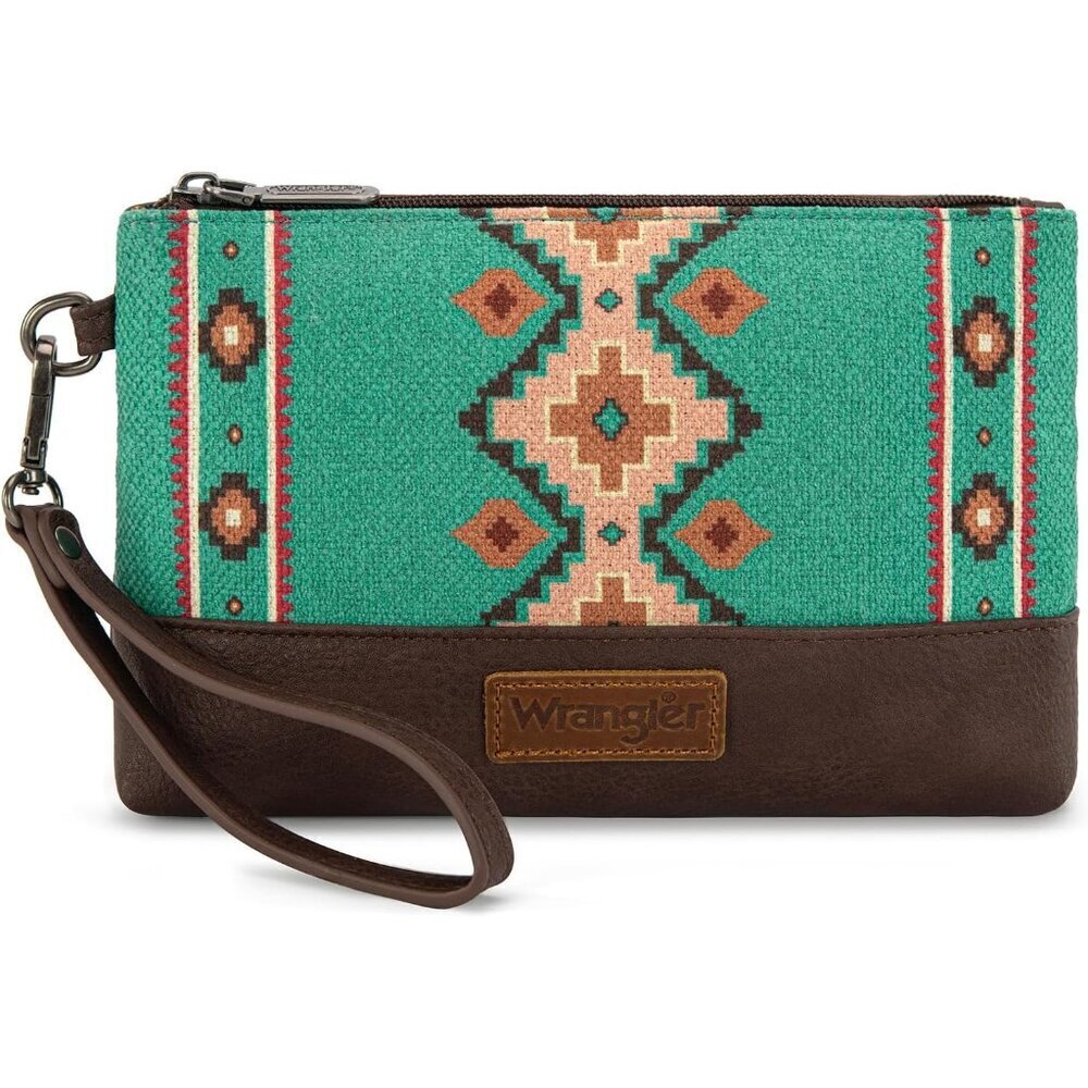 Wristlet Wallet PU Leather Large Capacity Clutch Purse for Travel Gift